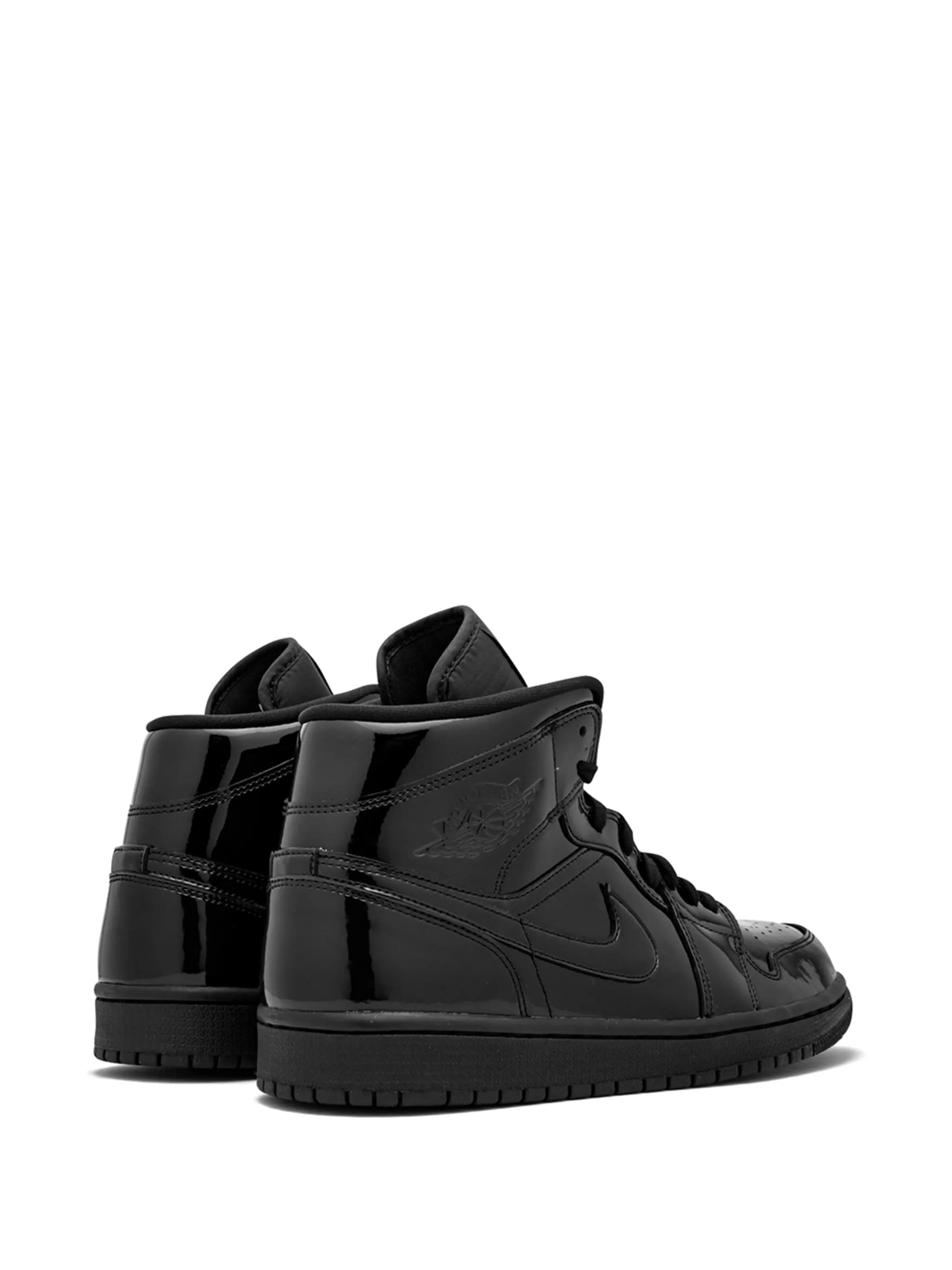 Nike Air Jordan 1 Mid Patent SE "Triple Black"