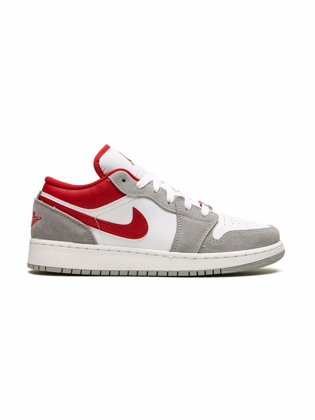 Nike Air Jordan 1 Low "Smoke Grey Gym Red" Sneaker