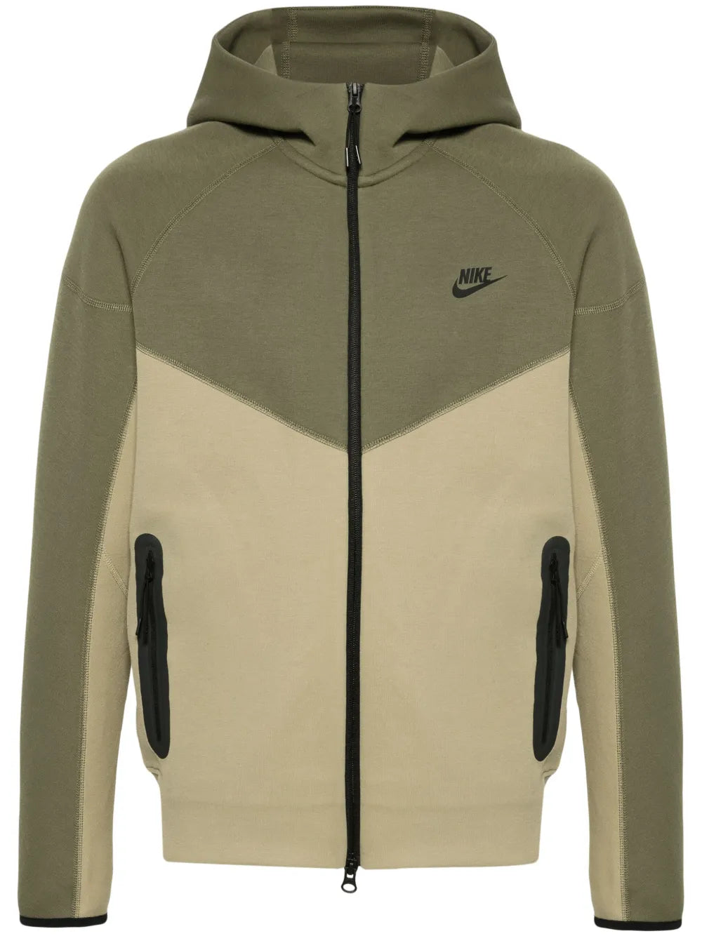 Nike Tech Fleece Tracksuit Combo Set (Jacket and Pants) - Green Ligh Khaki