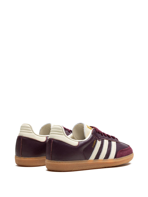 adidas Samba OG " Maroon/Core White/Gold Metallic" Sneaker