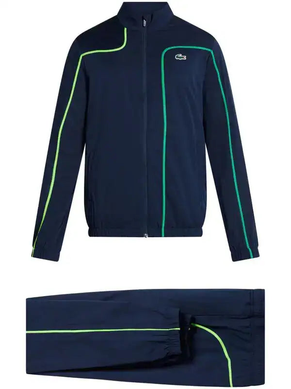 Lacoste Men's 2-Piece Colorblock Tennis Tracksuit Set (Top and Pants)