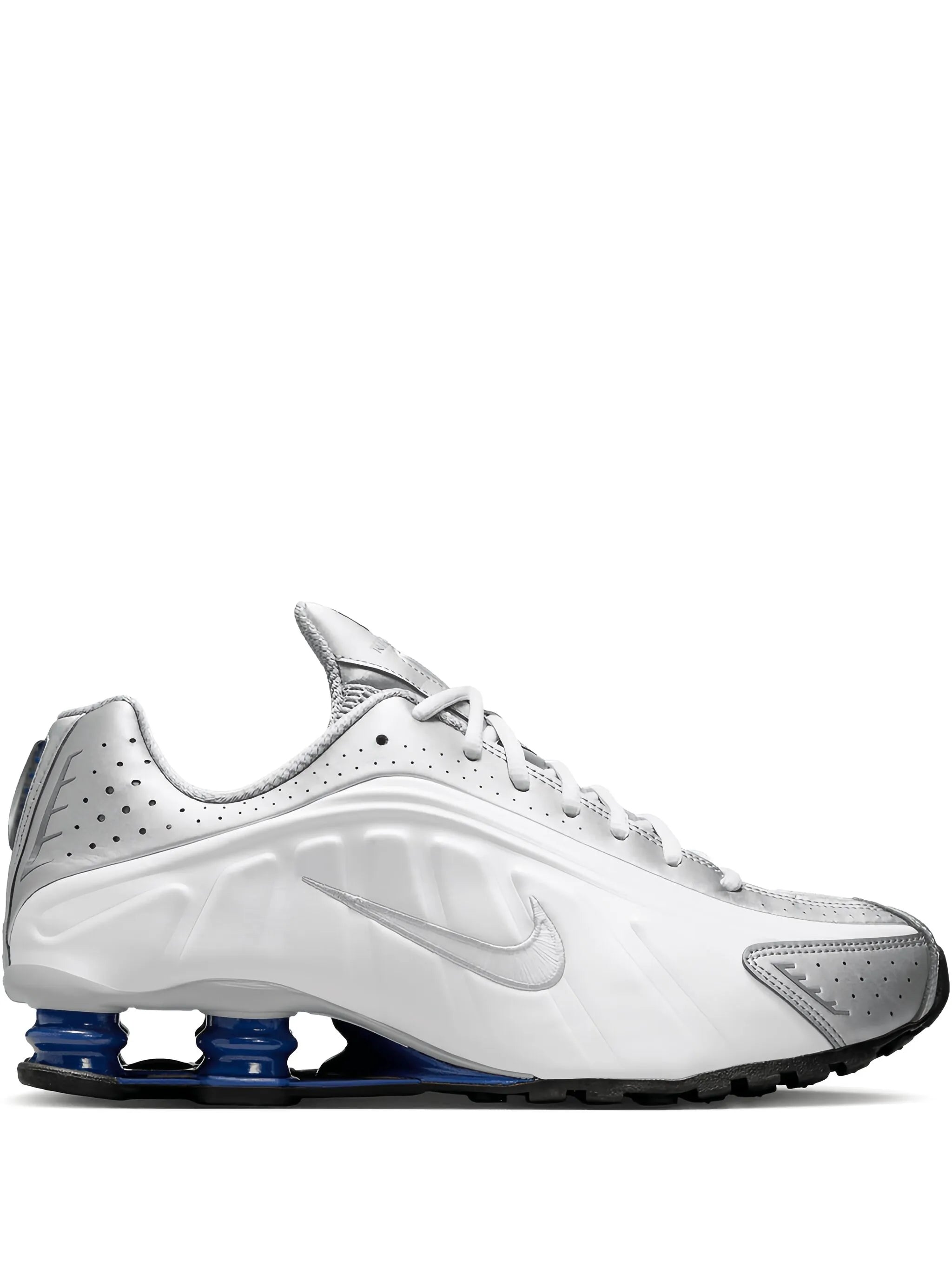 Nike Shox R4 "White/Metallic Silve/Deep Royal" Sneaker
