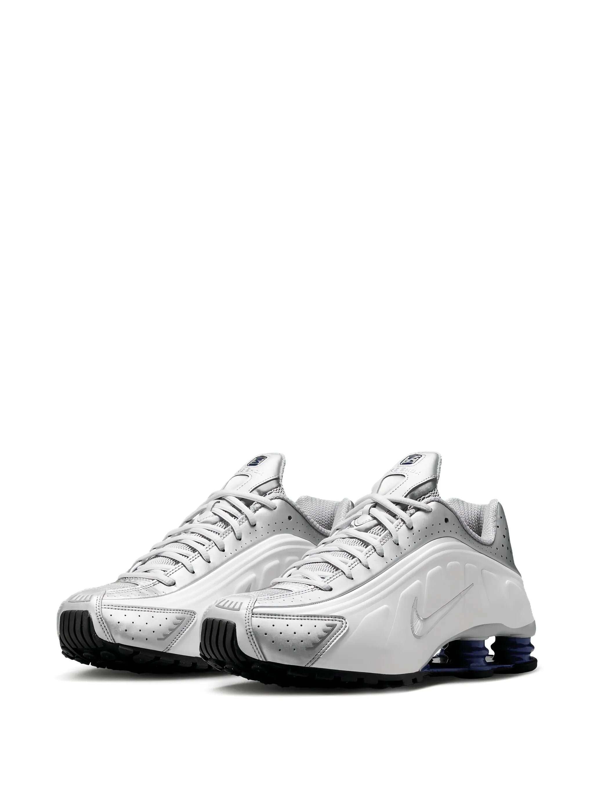 Nike Shox R4 "White/Metallic Silve/Deep Royal" Sneaker