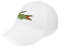 Lacoste Big Crocodile Adjustable White Cotton Cap