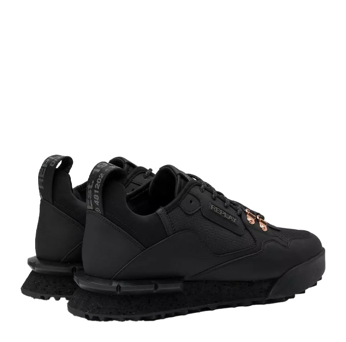 Replay Field Total Mens Sneaker – Black