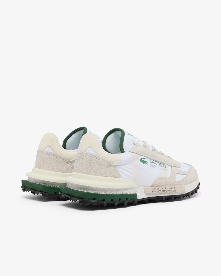 Lacoste Men's Elite Active Sneaker - Green White