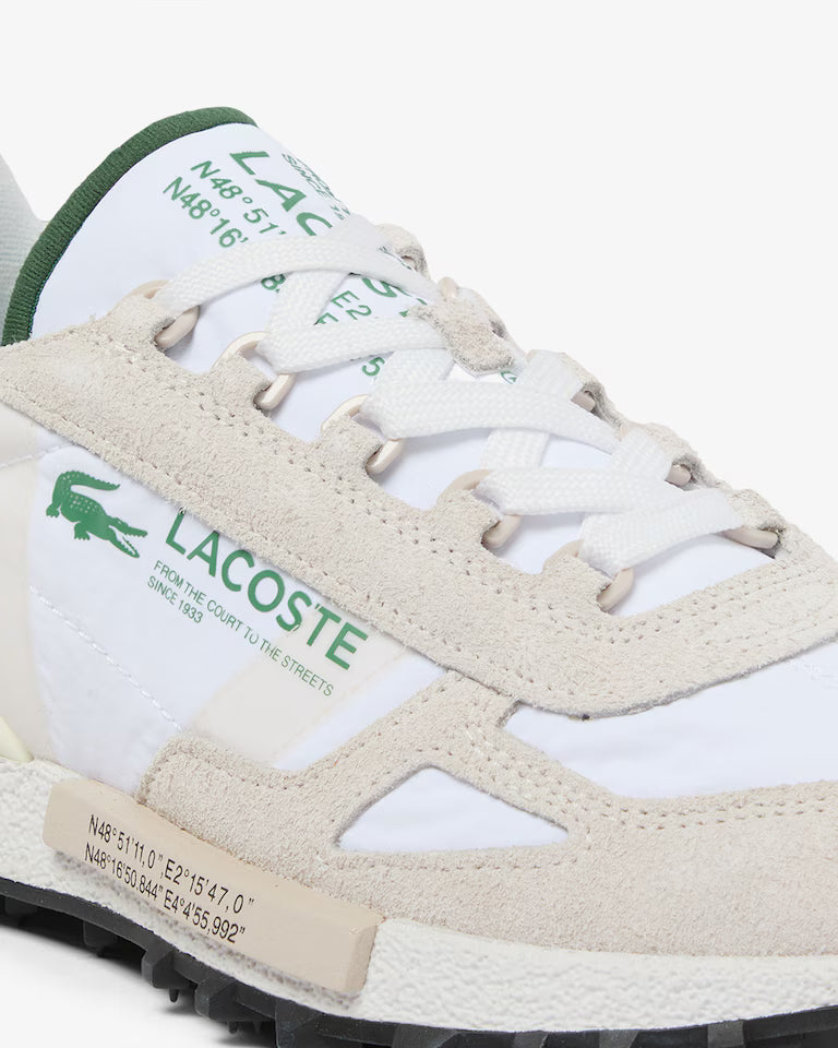 Lacoste Men's Elite Active Sneaker - Green White