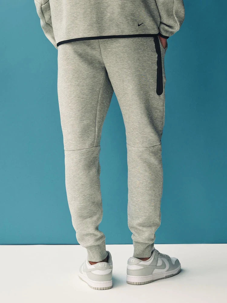 Nike Tech Fleece Tracksuit Combo Set (Jacket and Pants) - Grey