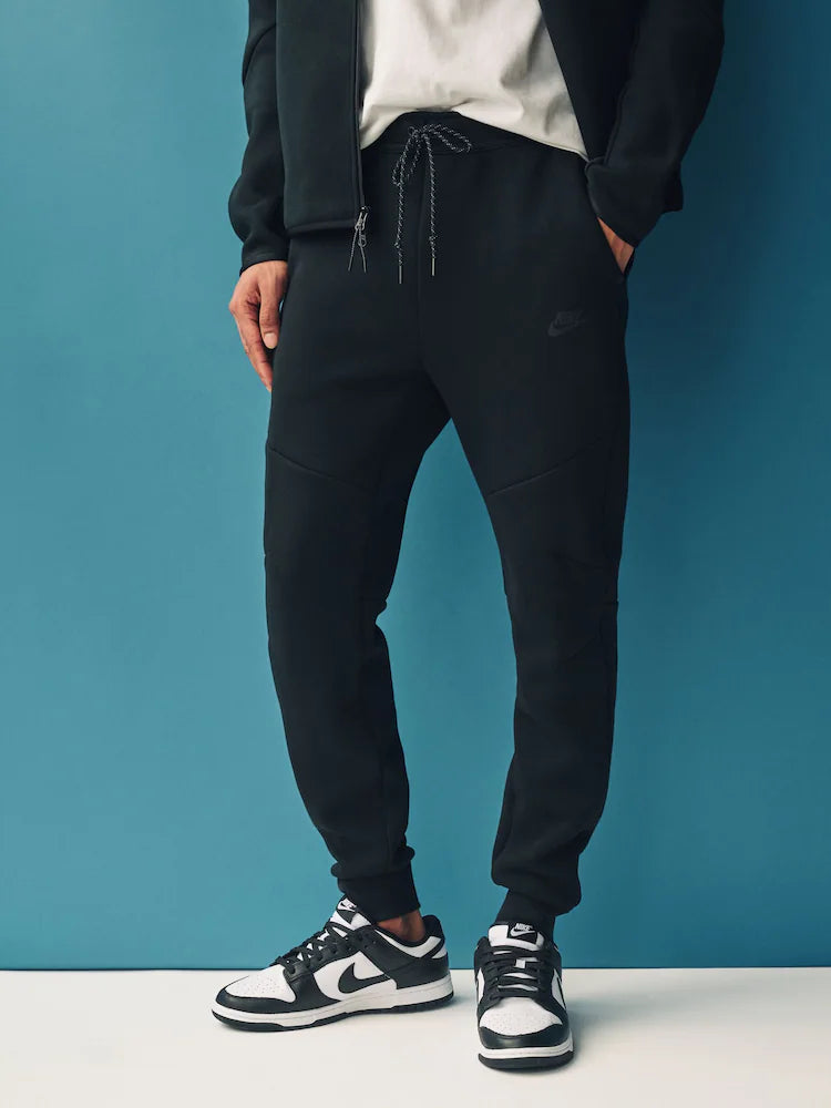 Nike Tech Fleece Tracksuit Combo Set (Jacket and Pants) - Black