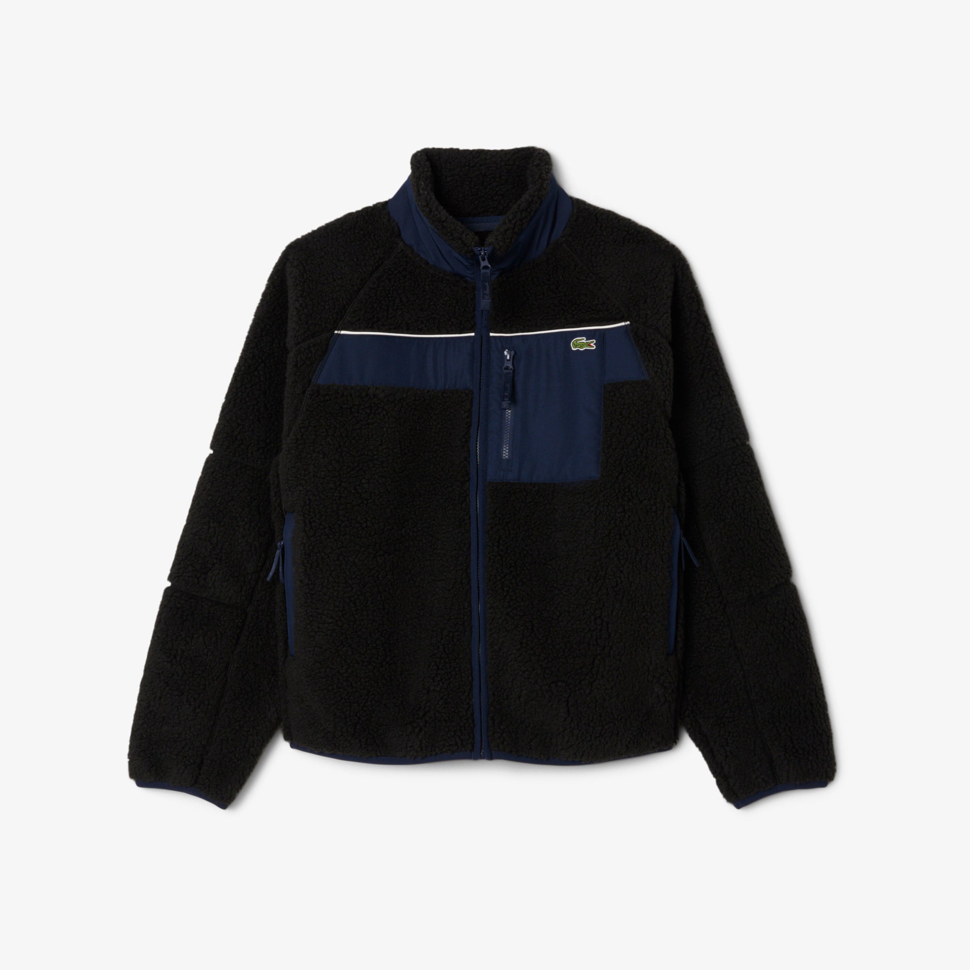 Lacoste Men's Down Sherpa Fleece Jacket
