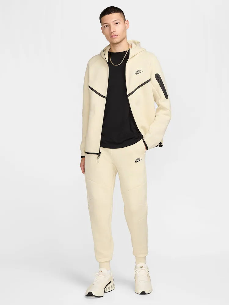 Nike Tech Fleece Tracksuit Combo Set (Jacket and Pants) - Light Khaki