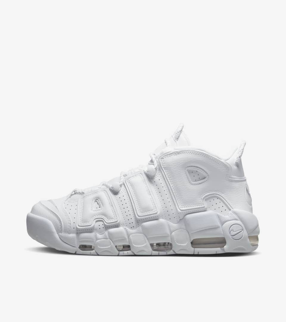 Nike Air More Uptempo 'Triple White