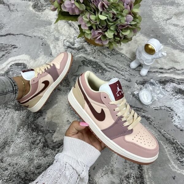 Nike Air Jordan 1 Low "Pink Light Brown Beige" Sneaker