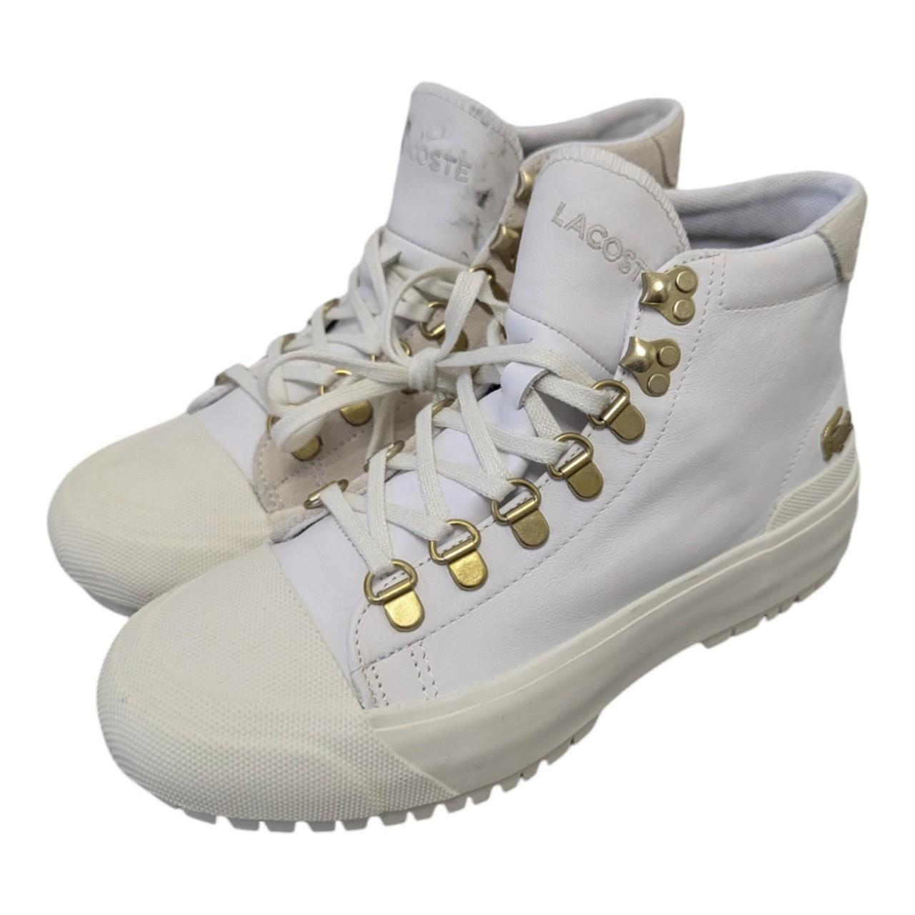 Lacoste Gripshot Lace Boot Sneaker White