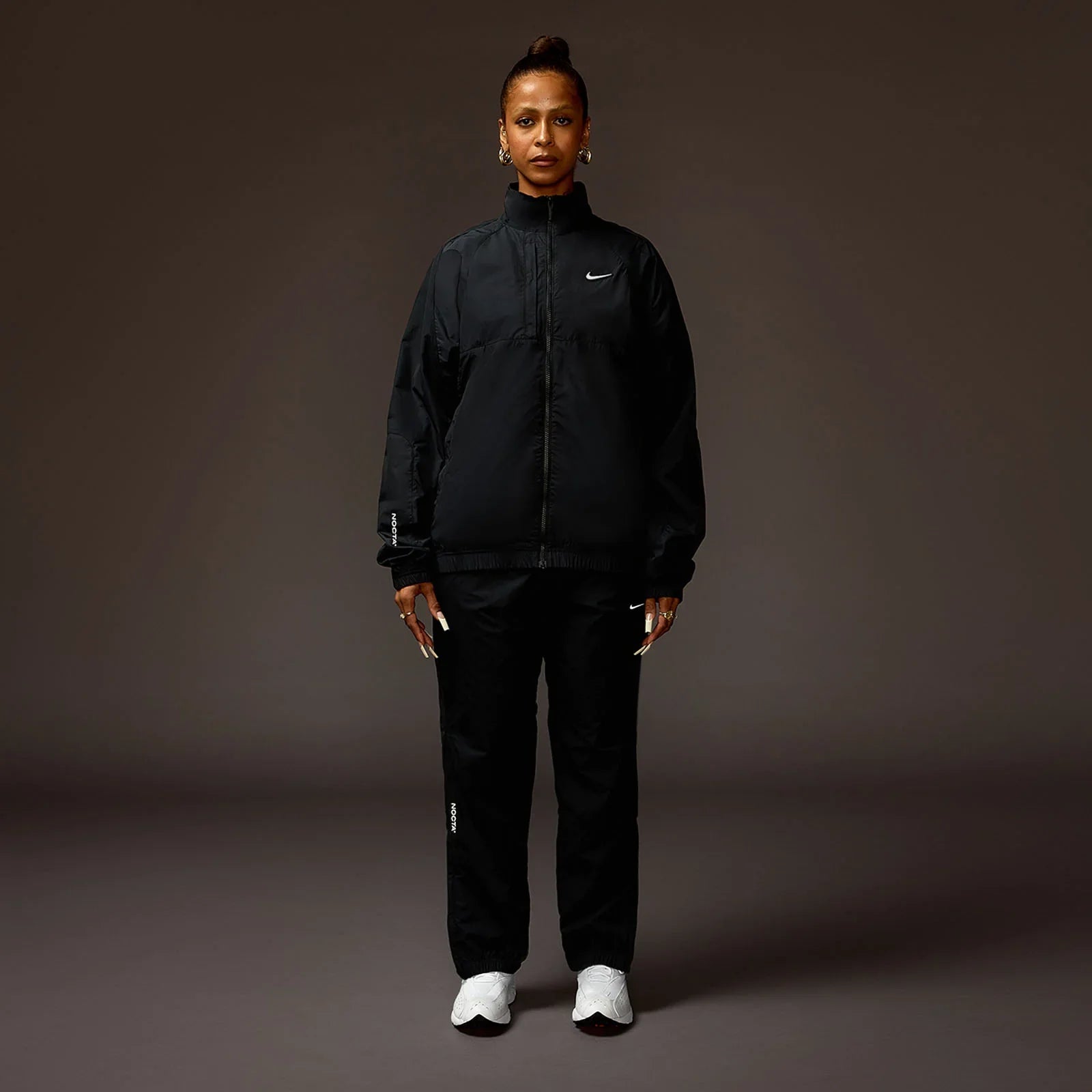 Nike x Drake NOCTA Northstar Nylon Tracksuit Combo Set (Jacket and Pants) - Black