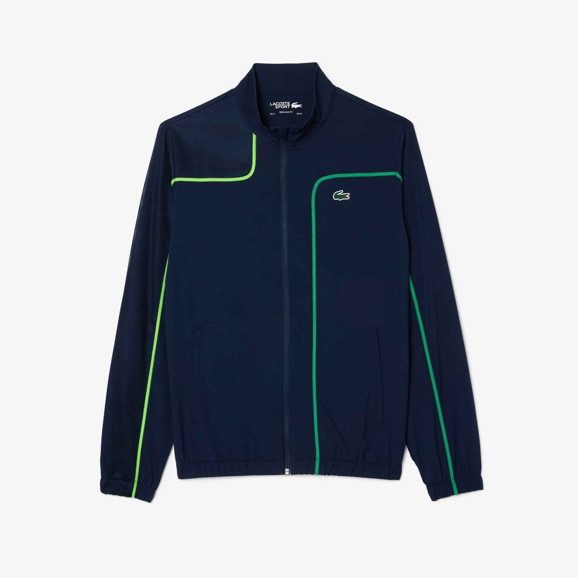 Lacoste Men's 2-Piece Colorblock Tennis Tracksuit Set (Top and Pants)