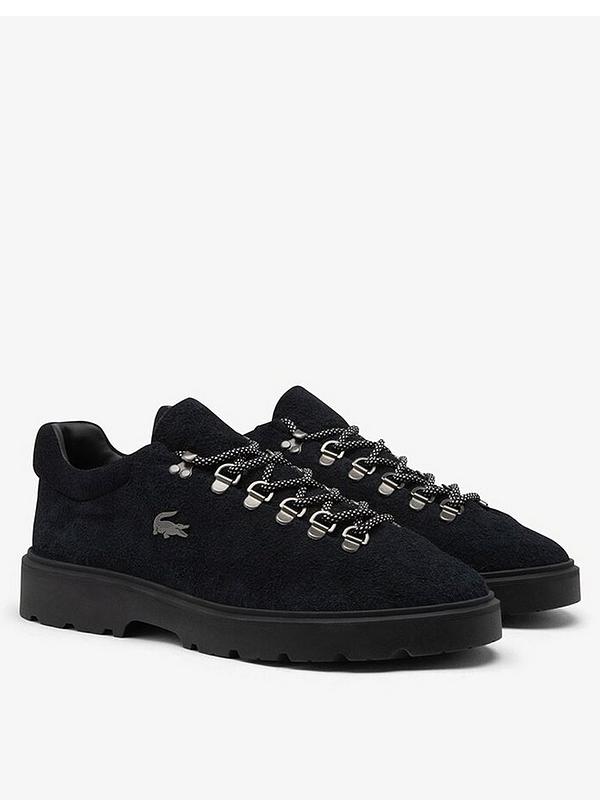 Lacoste Baseshot Winter Suede Sneakers Black