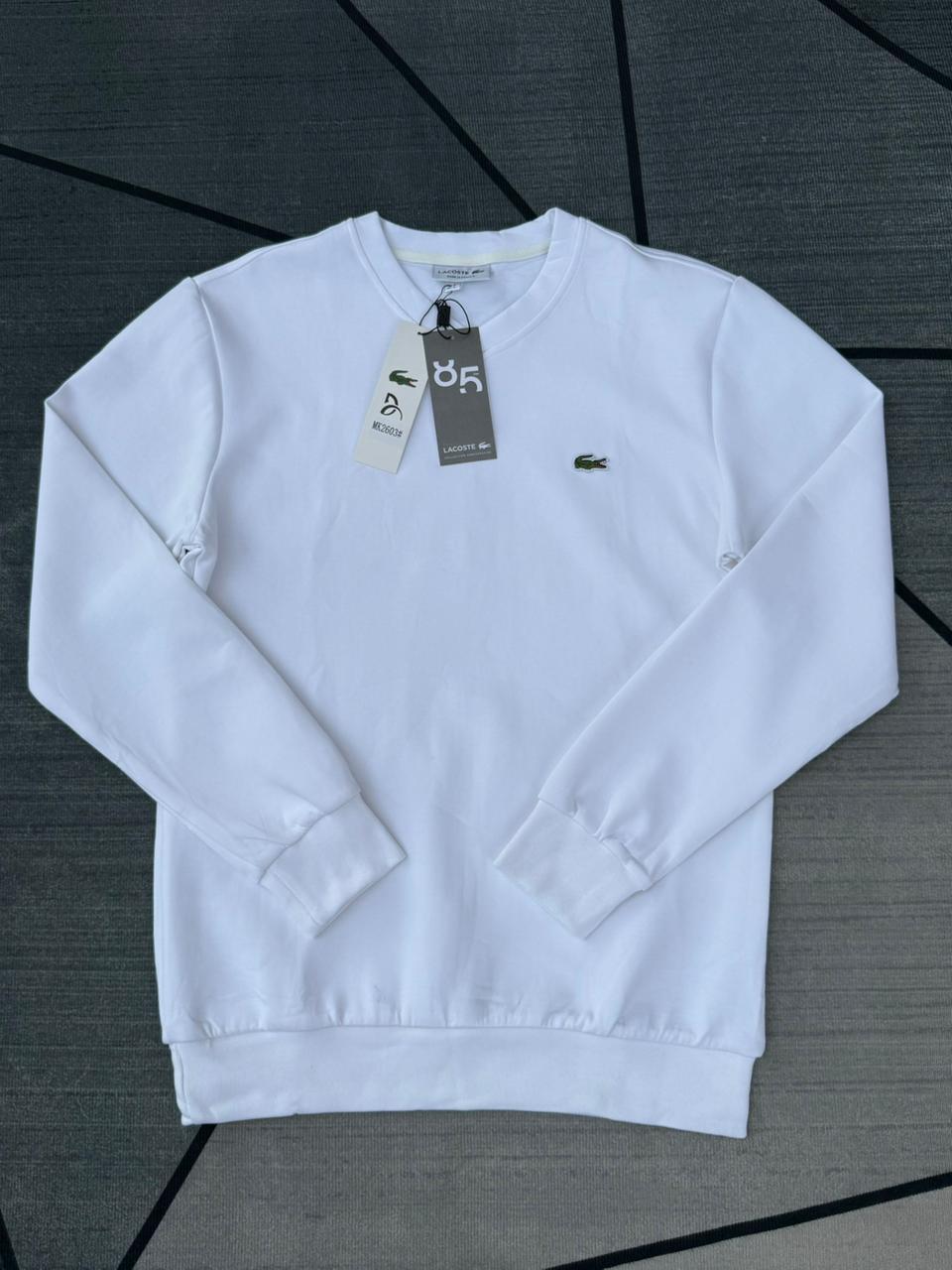 Lacoste V-neck Long Sleeve Sweater