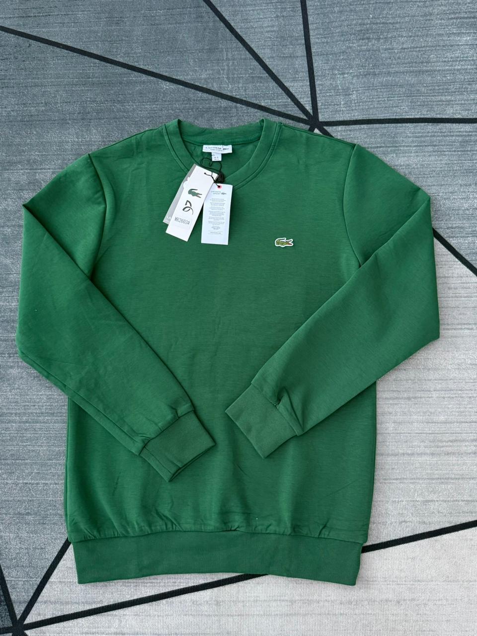 Lacoste V-neck Long Sleeve Sweater