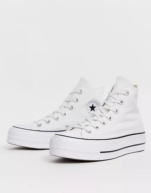 Converse Lift Canvas Hi Platform - White - My Store