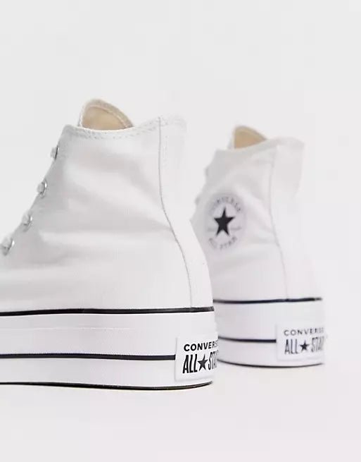 Converse Lift Canvas Hi Platform - White - My Store