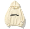 FEAR OF GOD Essentials 3D Silicon Applique Hoodies - My Store