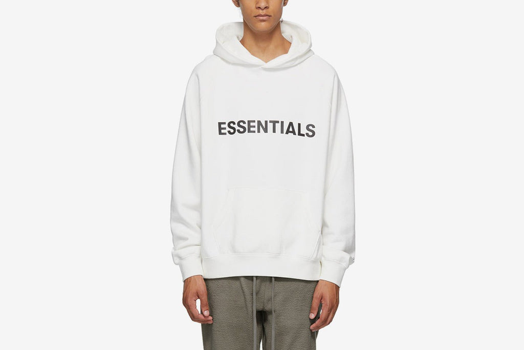 FEAR OF GOD Essentials 3D Silicon Applique Hoodies - My Store