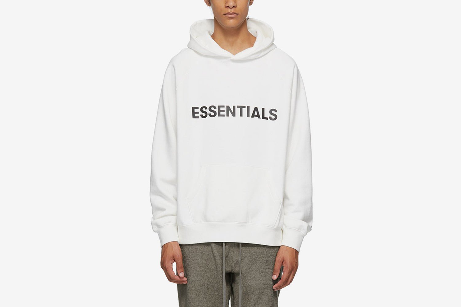 FEAR OF GOD Essentials 3D Silicon Applique Hoodies - My Store