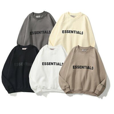 FEAR OF GOD Essentials 3D Silicon Applique Sweaters - My Store