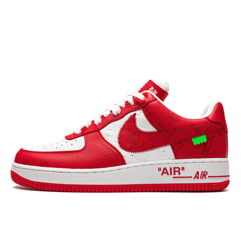 Nike Air Force 1 LOW "Virgil Abloh x Louis Vuitton- White/Red" Sneaker