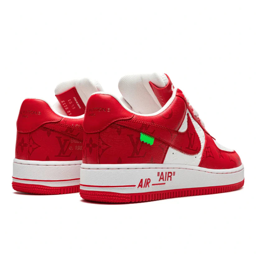 Nike Air Force 1 LOW "Virgil Abloh x Louis Vuitton- White/Red" Sneaker