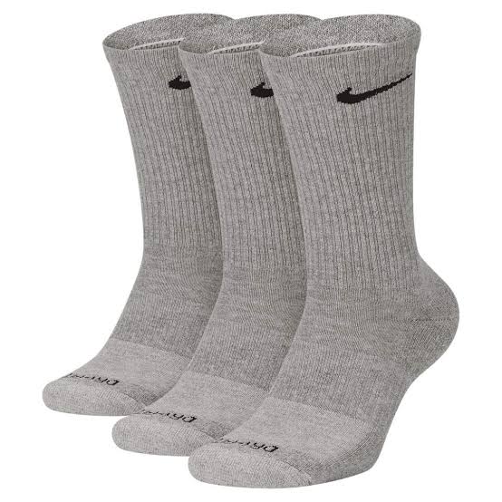 Nike Long Length Socks Grey (3-Pack)