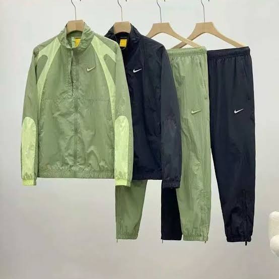 Nike x Drake NOCTA Northstar Nylon Tracksuit Combo Set (Jacket and Pants) - Green