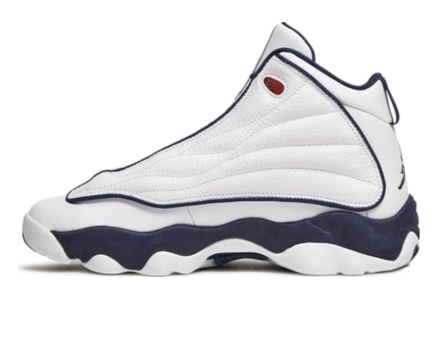 Nike Air Jordan Pro strong white “Midnight Navy” basketball Sneaker