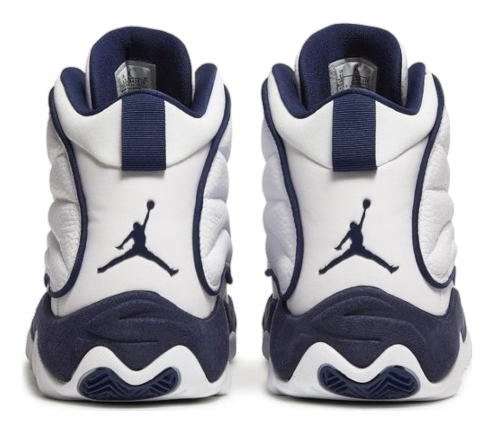 Nike Air Jordan Pro strong white “Midnight Navy” basketball Sneaker