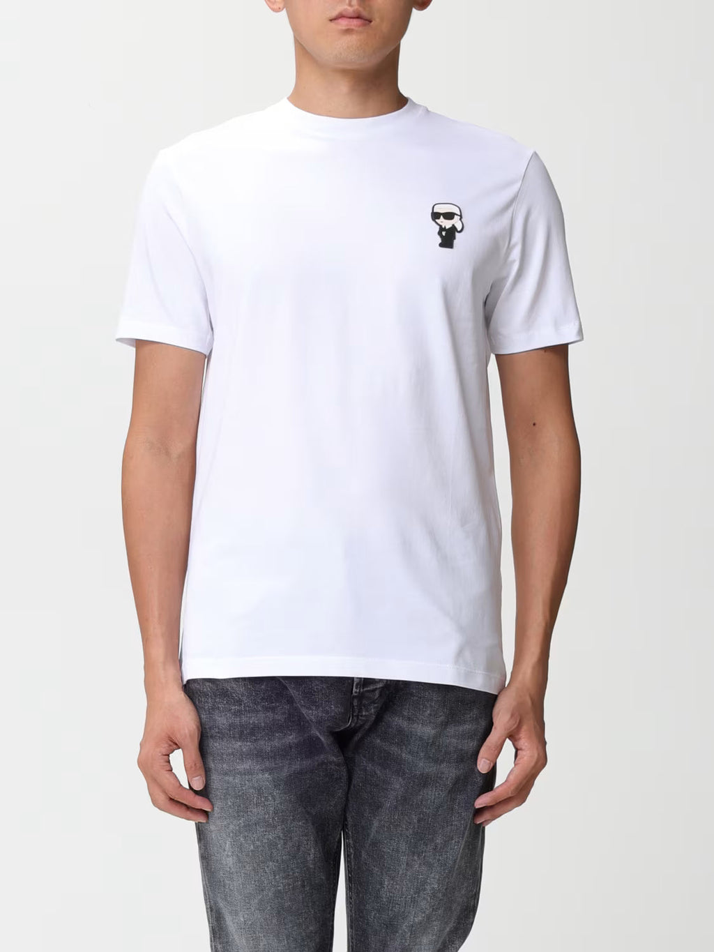 Karl Lagerfeld White Ikonik T-shirt men