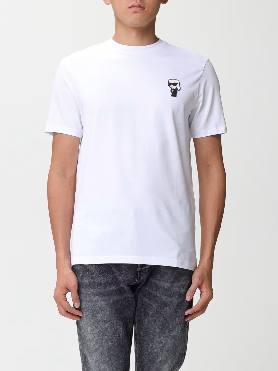 Karl Lagerfeld White Ikonik T-shirt men