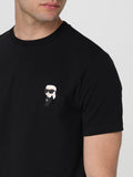 Karl Lagerfeld Black Ikonik T-shirt men