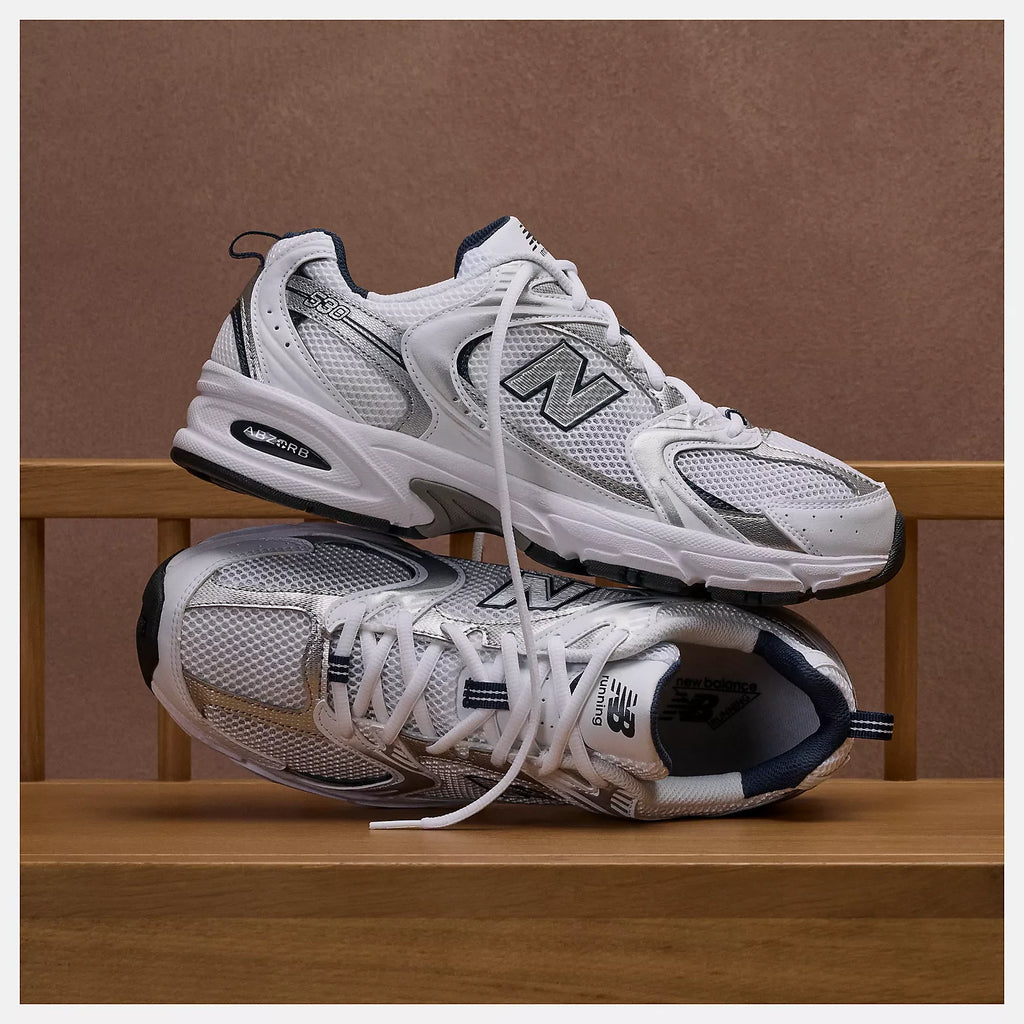 New Balance 530 White Blue Sneaker