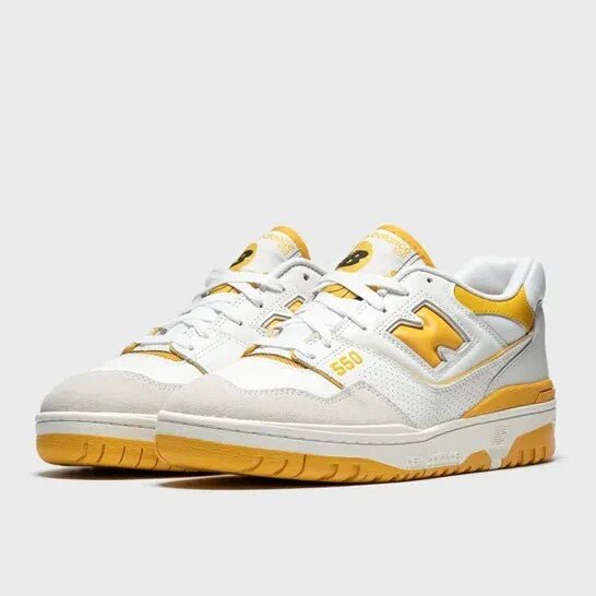 New Balance 550 Sea Salt - Varsity Gold - Hype Store