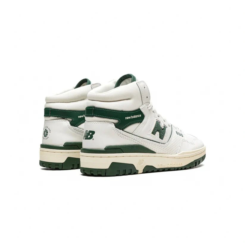 NEW BALANCE 650R "Aime Leon Dore White Green" - Hype Store