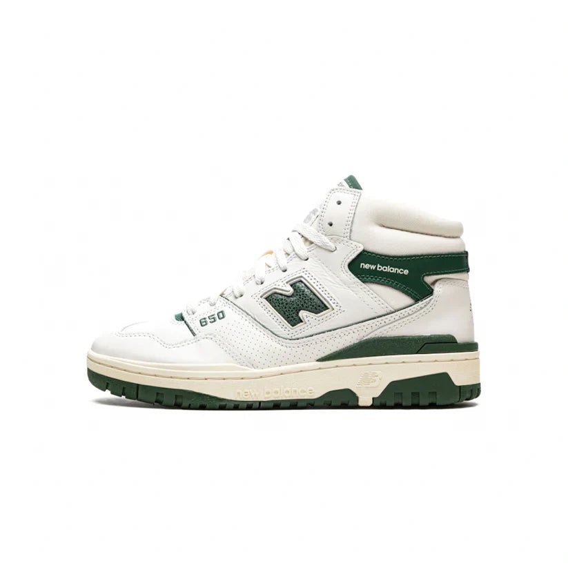 NEW BALANCE 650R "Aime Leon Dore White Green" - Hype Store