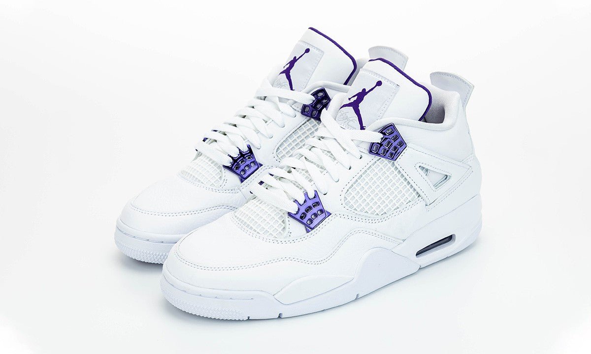 Nike Air Jordan 4 Retro "Purple Metallic" Sneaker - Hype Store
