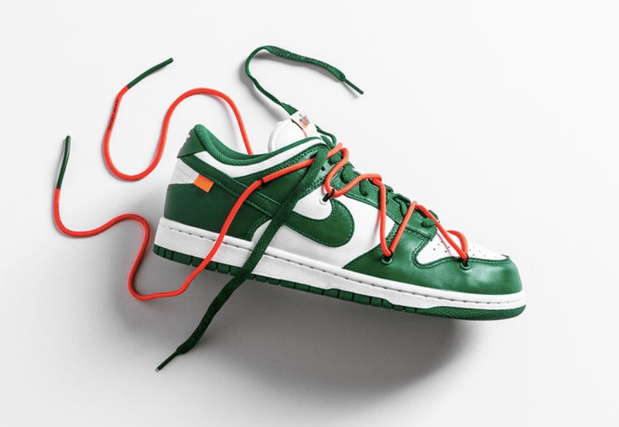 Nike Dunk Low x Off White ‘Pine Green’ Sneaker - My Store