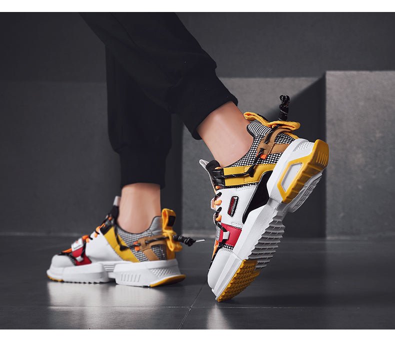 NINJA 'Electric Pulse' X6X Sneaker - Goldenrod Yellow - Hype Store