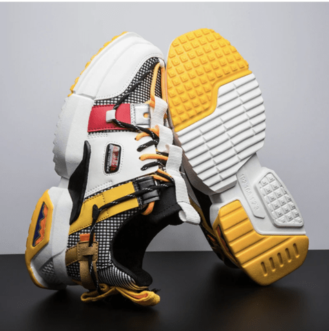 NINJA 'Electric Pulse' X6X Sneaker - Goldenrod Yellow - Hype Store