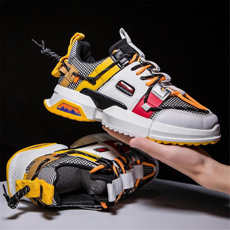 NINJA 'Electric Pulse' X6X Sneaker - Goldenrod Yellow - Hype Store