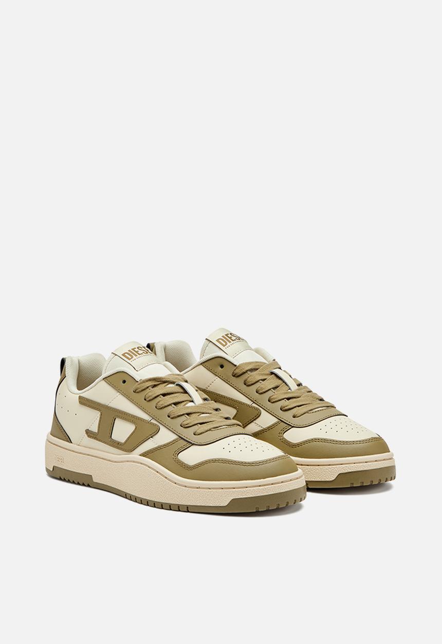 Diesel Mens S-Ukiyo V2 Low Olive Sneaker
