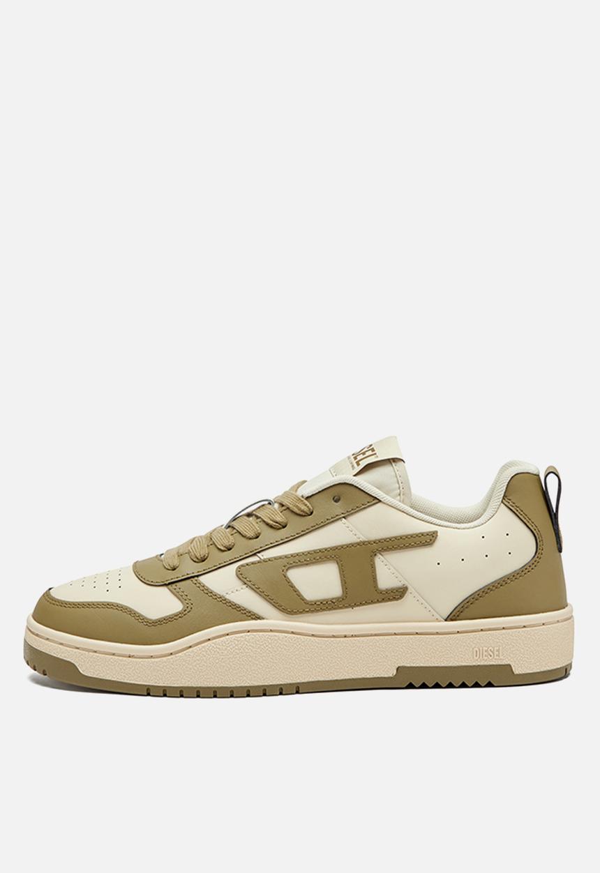 Diesel Mens S-Ukiyo V2 Low Olive Sneaker