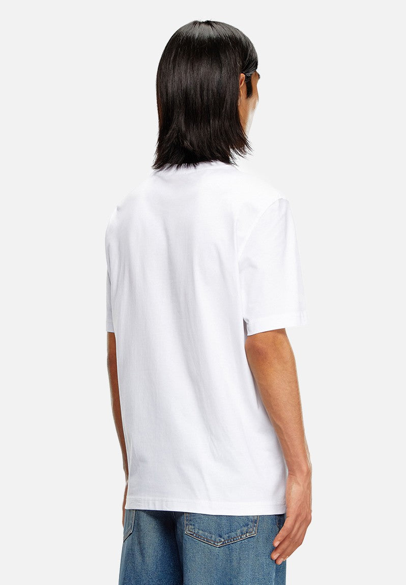 Diesel T-Adjust K1 Short Sleeve T-shirt (White)